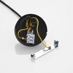 Lucande Amylee Hängelampe, Stoff Und Beton -Lucande 9627616 8