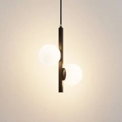 Lucande Emarin Hängeleuchte Glaskugeln Zweiflammig 16 Lucande Emarin Hängeleuchte Glaskugeln Zweiflammig -Lucande 9627662 5