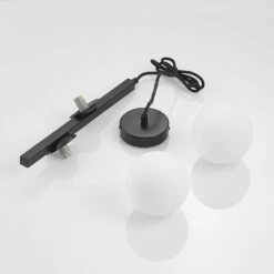 Lucande Emarin Hängeleuchte Glaskugeln Zweiflammig 18 Lucande Emarin Hängeleuchte Glaskugeln Zweiflammig -Lucande 9627662 7