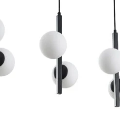 Lucande Emarin Hängelampe Glaskugeln Sechsflammig -Lucande 9627663 6