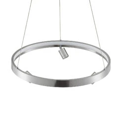 Lucande Paliva LED-Hängeleuchte, 48 Cm, Nickel -Lucande 9627666 6
