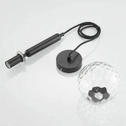 Lucande Edami Hängeleuchte Aus Glas, Schwarz -Lucande 9627675 7