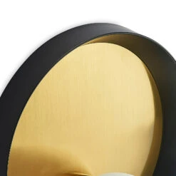 Lucande Andelina Wandleuchte, Rund, Messing -Lucande 9627769 6