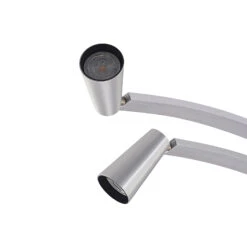 Lucande Velanoris Deckenlampe, 4-fl. Alu Gebürstet -Lucande 9627808 6