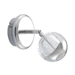 Lucande Kilio LED-Strahler Mit Glasschirm, Chrom -Lucande 9627945 3