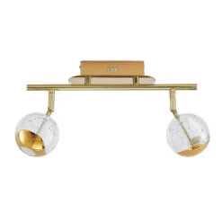 Lucande Kilio LED-Deckenstrahler, 2-flammig, Gold -Lucande 9627948 5