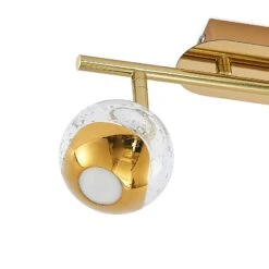 Lucande Kilio LED-Deckenstrahler, 2-flammig, Gold -Lucande 9627948 6