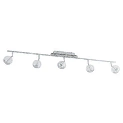 Lucande Kilio LED-Deckenstrahler, 5-flammig, Chrom -Lucande 9627951 3
