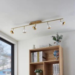 Lucande Kilio LED-Deckenstrahler, 5-flammig, Gold 13 Lucande Kilio LED-Deckenstrahler, 5-flammig, Gold -Lucande 9627952 2