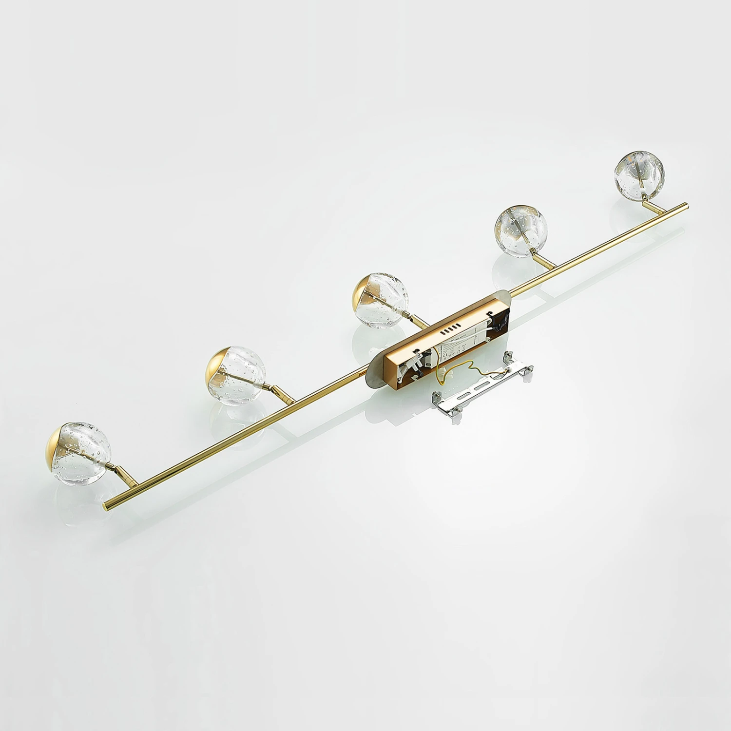 Lucande Kilio LED-Deckenstrahler, 5-flammig, Gold 11 Lucande Kilio LED-Deckenstrahler, 5-flammig, Gold – Bild 9