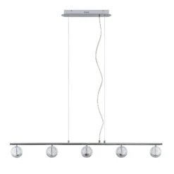 Lucande Kilio LED-Hängeleuchte, 5-flammig, Chrom 13 Lucande Kilio LED-Hängeleuchte, 5-flammig, Chrom -Lucande 9627953 2