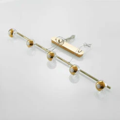 Lucande Kilio LED-Hängeleuchte, 5-flammig, Gold -Lucande 9627954 7