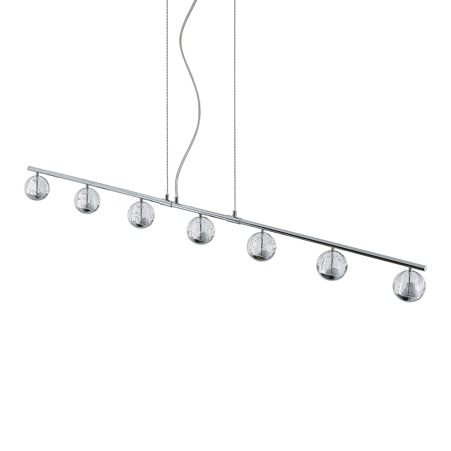Lucande Kilio LED-Hängeleuchte, 7-flammig, Chrom 8 Lucande Kilio LED-Hängeleuchte, 7-flammig, Chrom – Bild 6