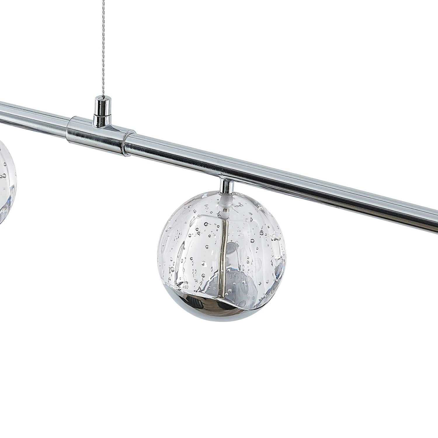 Lucande Kilio LED-Hängeleuchte, 7-flammig, Chrom 9 Lucande Kilio LED-Hängeleuchte, 7-flammig, Chrom – Bild 7