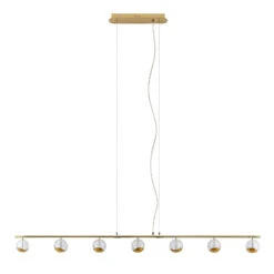 Lucande Kilio LED-Hängeleuchte, 7-flammig, Gold 13 Lucande Kilio LED-Hängeleuchte, 7-flammig, Gold -Lucande 9627956 2