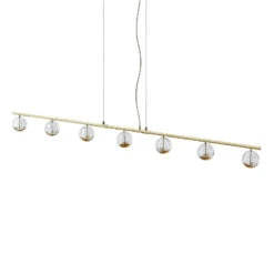 Lucande Kilio LED-Hängeleuchte, 7-flammig, Gold 16 Lucande Kilio LED-Hängeleuchte, 7-flammig, Gold -Lucande 9627956 5