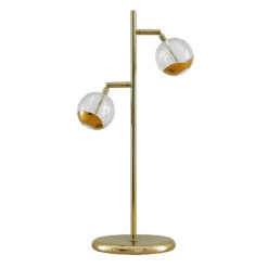 Lucande Kilio LED-Tischleuchte, Dimmbar, In Gold -Lucande 9627958 2