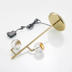 Lucande Kilio LED-Tischleuchte, Dimmbar, In Gold -Lucande 9627958 8