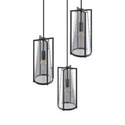 Lucande Rufina Pendellampe, Dreiflammig, Rund -Lucande 9628083 6