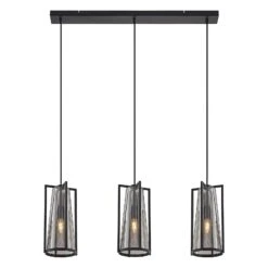 Lucande Rufina Pendellampe, Dreiflammig, Länglich -Lucande 9628084 2