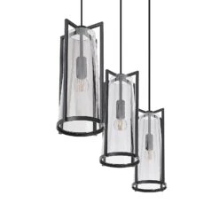 Lucande Rufina Pendellampe, Dreiflammig, Länglich -Lucande 9628084 4