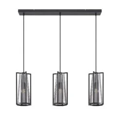 Lucande Rufina Pendellampe, Dreiflammig, Länglich -Lucande 9628084 6