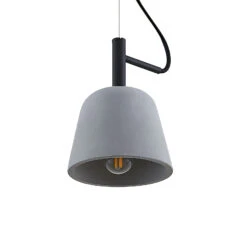Lucande Otavis Hängeleuchte Aus Beton, 1-flammig -Lucande 9628232 5
