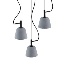 Lucande Otavis Hängeleuchte Aus Beton, 3-flammig -Lucande 9628233 7