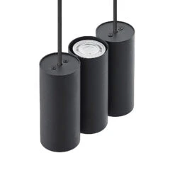 Lucande Cesur Hängeleuchte, Dreiflammig, Schwarz -Lucande 9628389 6