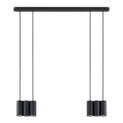 Lucande Cesur Hängeleuchte, Sechsflammig, Schwarz -Lucande 9628391 2