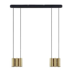 Lucande Cesur Hängeleuchte, Sechsflammig, Messing -Lucande 9628392 2