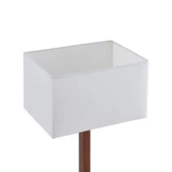 Lucande Larkira Stoff-Stehlampe, Holz, Eckig, Weiß 16 Lucande Larkira Stoff-Stehlampe, Holz, Eckig, Weiß -Lucande 9628396 5