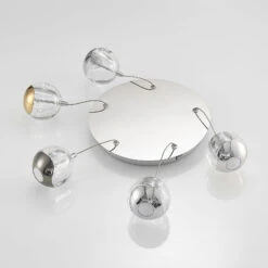 Lucande Hayley LED-Pendellampe, Fünfflammig -Lucande 9628414 7