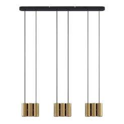 Lucande Cesur Hängeleuchte, Neunflammig, Messing 13 Lucande Cesur Hängeleuchte, Neunflammig, Messing -Lucande 9628453 2