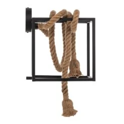 Lucande Vlados Design-Wandleuchte, Käfig, 29 Cm -Lucande 9628535 5