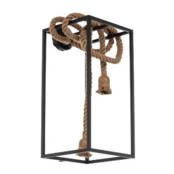 Lucande Vlados Design-Wandleuchte, Käfig, 54 Cm -Lucande 9628536 2