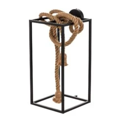 Lucande Vlados Design-Wandleuchte, Käfig, 54 Cm -Lucande 9628536 3