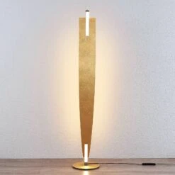 Lucande LED-Stehleuchte Marija In Edler Gold-Optik 15 Lucande LED-Stehleuchte Marija In Edler Gold-Optik -Lucande 9639113 4