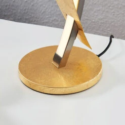 Lucande LED-Tischleuchte Marija In Edler Gold-Optik 19 Lucande LED-Tischleuchte Marija In Edler Gold-Optik -Lucande 9639115 8