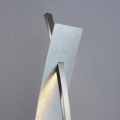 Lucande LED-Stehleuchte Marija In Edler Silber-Optik -Lucande 9639118 7