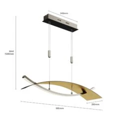 Lucande LED-Hängeleuchte Marija, Blende Waagerecht Schwarz 17 Lucande LED-Hängeleuchte Marija, Blende Waagerecht Schwarz -Lucande 9639122 6