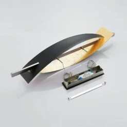 Lucande LED-Hängeleuchte Marija, Blende Senkrecht, Schwarz -Lucande 9639124 8