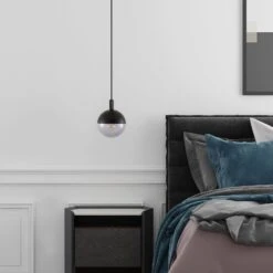 Lucande Dustian Hängeleuchte, Glaskugel -Lucande 9639219 2