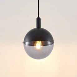 Lucande Dustian Hängeleuchte, Glaskugel -Lucande 9639219 5