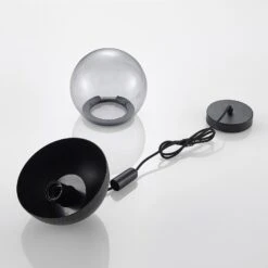 Lucande Dustian Hängeleuchte, Glaskugel -Lucande 9639219 7