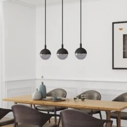 Lucande Dustian Hängeleuchte, 3-fl., 90 Cm -Lucande 9639220 2