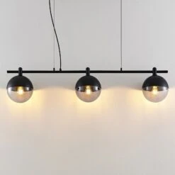 Lucande Dustian Hängeleuchte, 3-fl., 124 Cm -Lucande 9639222 4