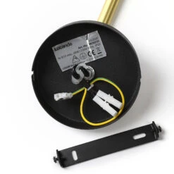 Lucande Sotiana Hängelampe, 6 Glaskugeln, Messing 18 Lucande Sotiana Hängelampe, 6 Glaskugeln, Messing -Lucande 9639230 7