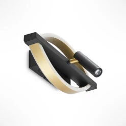 Lucande Matwei LED-Wandlampe, Oval, Messing 18 Lucande Matwei LED-Wandlampe, Oval, Messing -Lucande 9639244 7