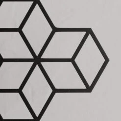 Lucande Alexaru Wandleuchte, Waben, Schwarz -Lucande 9639246 8